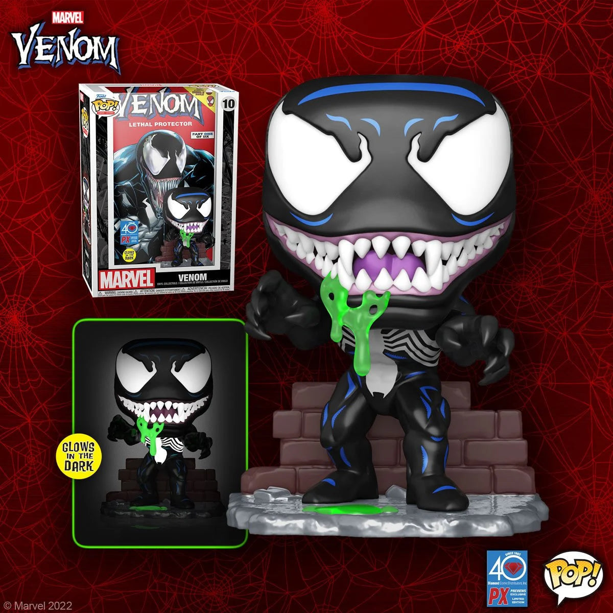 Marvel Venom Glow-in-the-Dark Pop! Hasbro